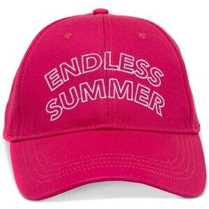 On 34th Women's Cotton Conversational Baseball Cap Size One Pink